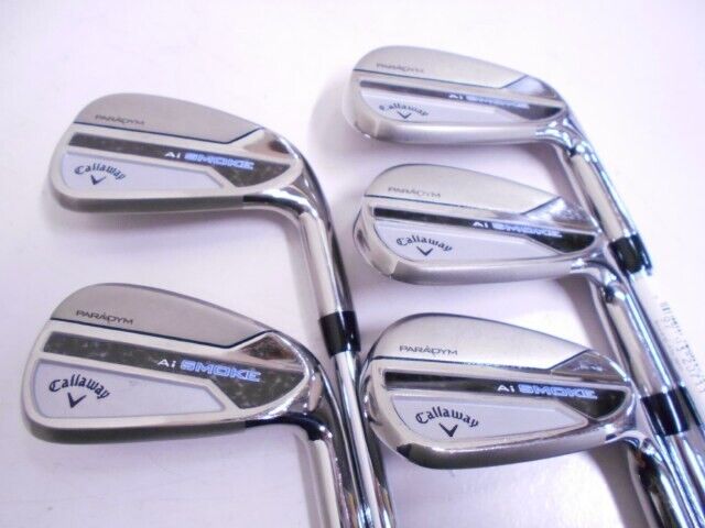 Callaway PARADYM Ai SMOKE 5pcs 6-Pw Iron Set N.S.PRO 850GH neo Flex Stiff