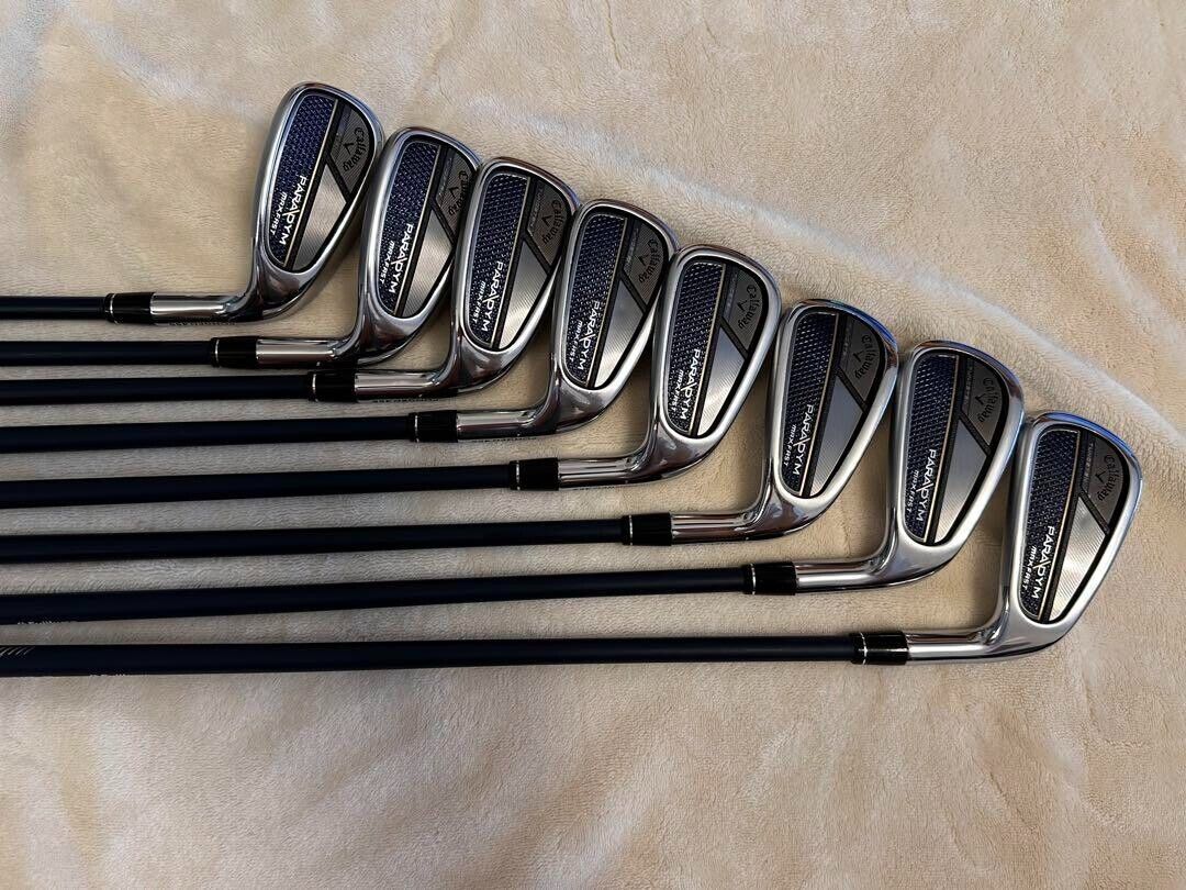 Callaway PARADYM 2023 8pcs 5-PW+50+56 Iron Set SPEEDER NX 40 Flex Regular