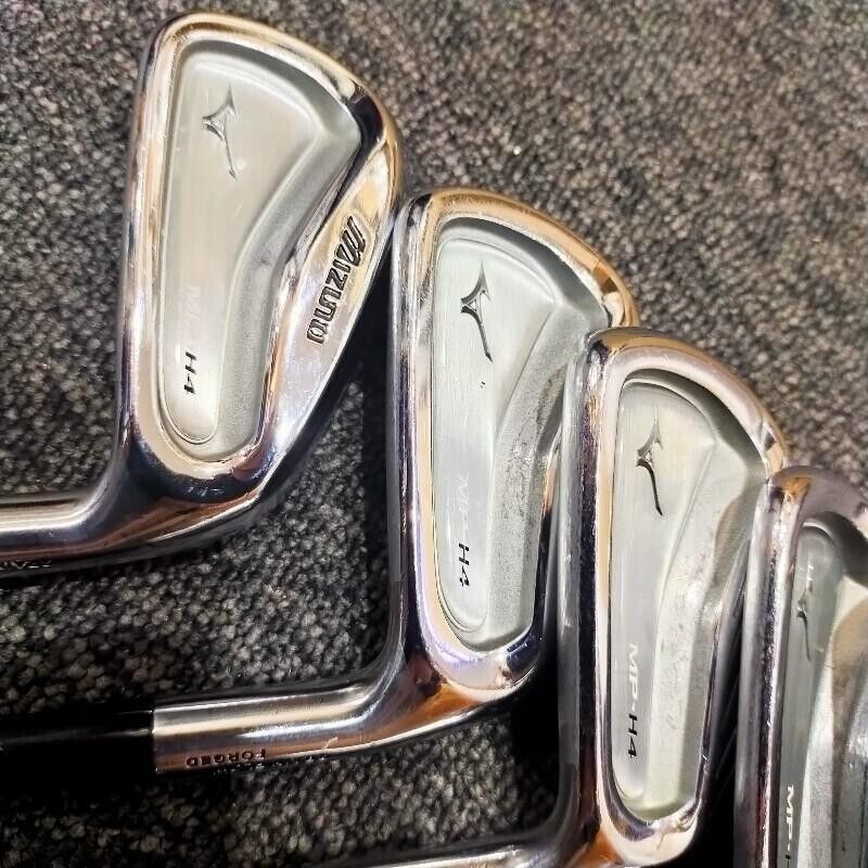 Mizuno MP-H4 2012 6pcs 5-Pw Iron Set Dynamic Gold S200 Flex Stiff Steel Shaft