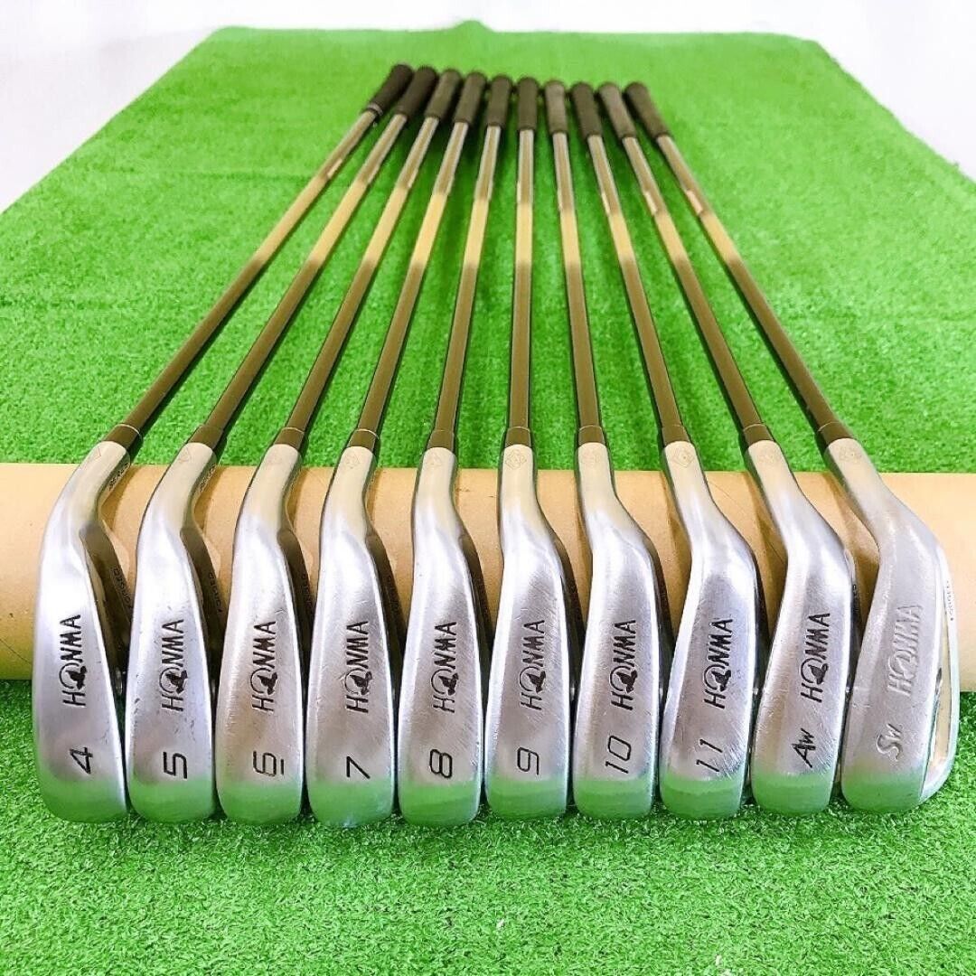 HONMA BERES IS-02 10pcs 4-10-11-Aw-Sw Iron Set ARMRQ6 49 Flex Regular