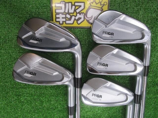 PRGR 01 2023 5pcs 6-Pw Iron Set N.S.PRO MODUS 3 TOUR 120 Flex Stiff