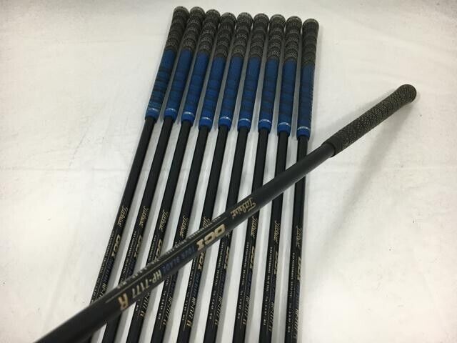 Titleist DCI TOUR BLADE 10pcs 3-9-Pw-Aw-Sw Iron Set Original Carbon Flex R RH