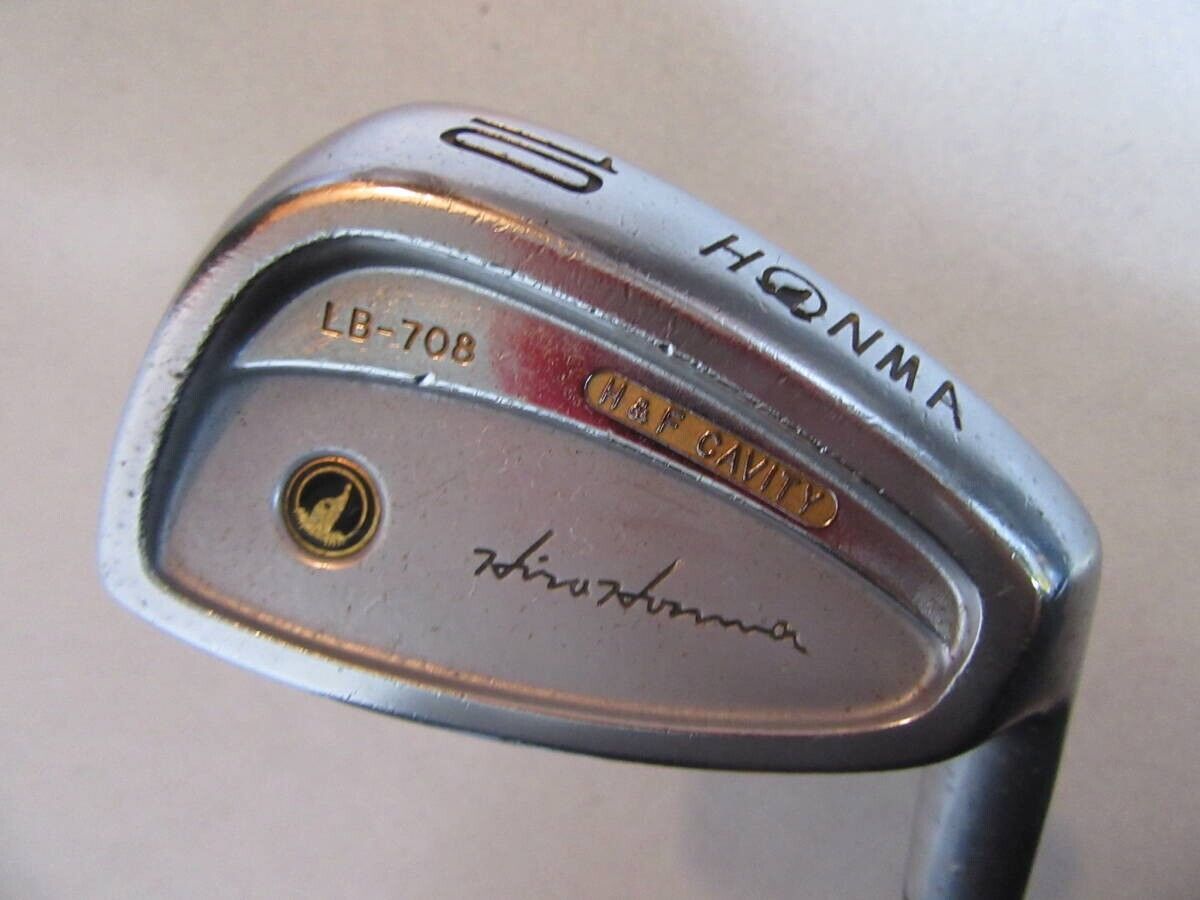 HONMA LB-708 H＆F CAVITY 8pcs 3-10 Iron Set NEW TITANUM CARBON M-40 Flex S-2