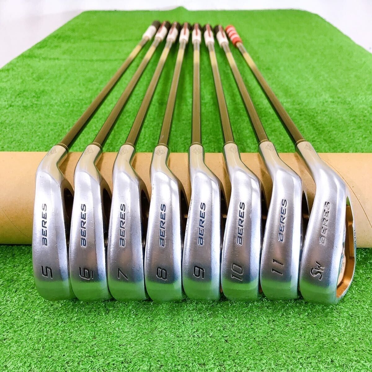 HONMA BERES MG701 8pcs 5-11+SW Iron Set ARMRQ B49 3Star Flex Regular Graphite