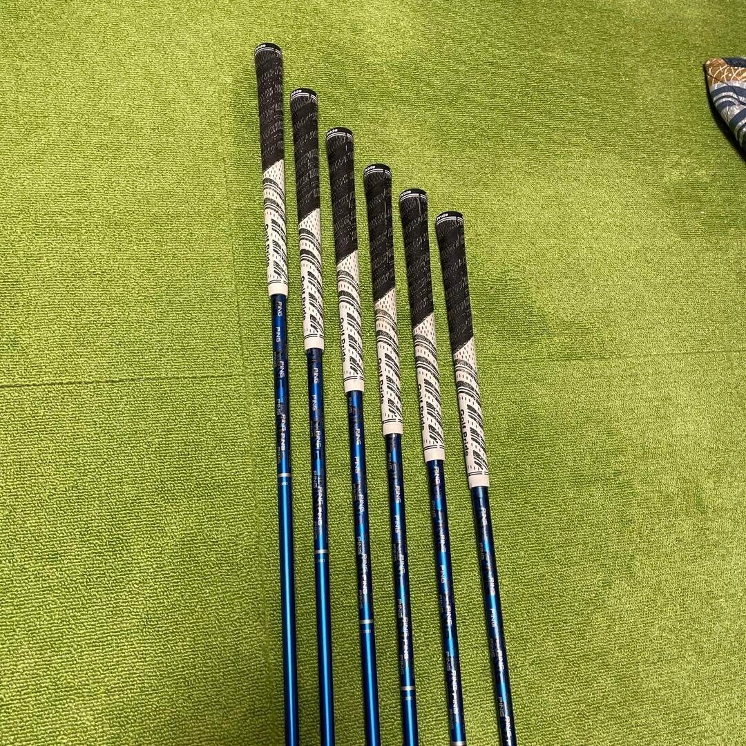 PING G30 2014 6pcs 5-9+W Iron Set TFC 390 Flex Regular Genuine Graphite Shaft