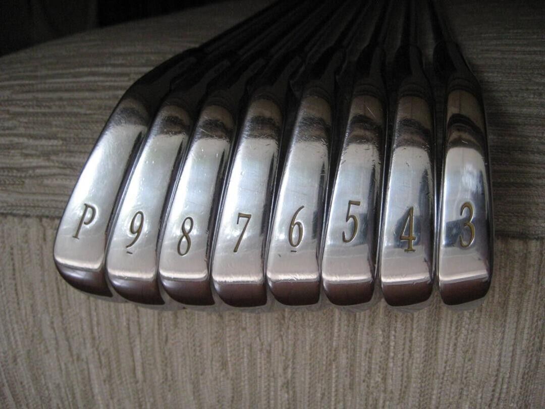 Mizuno MP-37 2003 8pcs 3-Pw Iron Set Dynamic Gold S400 Flex Stiff Steel Shaft