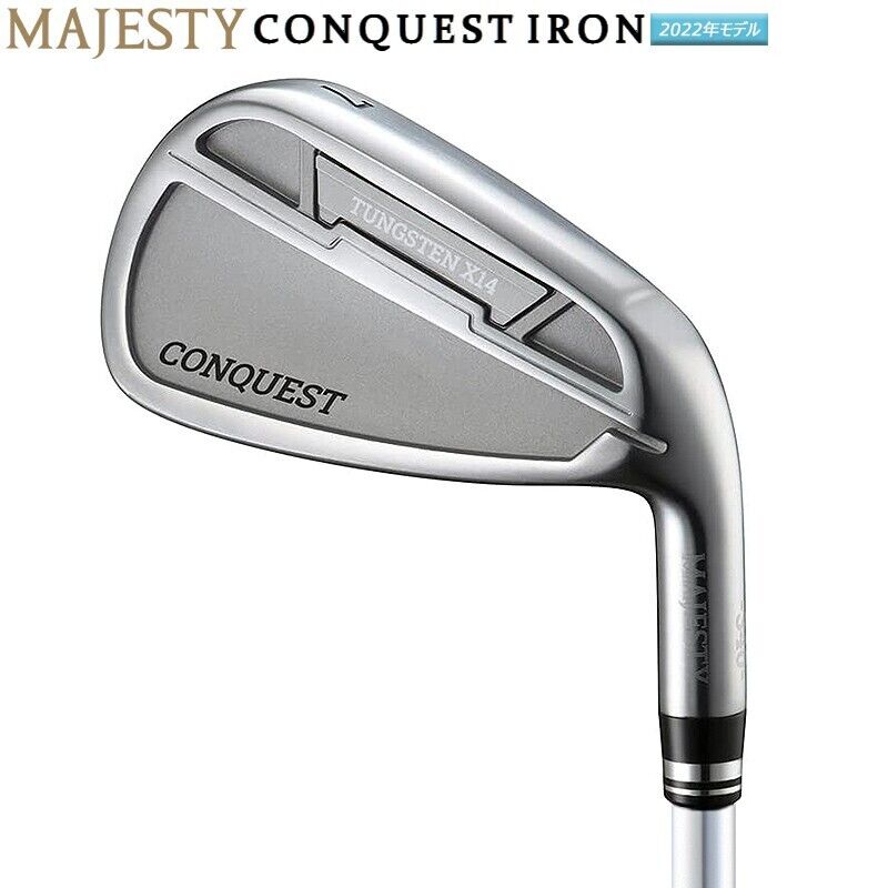 Majesty 2022 Conquest 2022 5pcs 6-Pw Iron Set NSPro 950GH neo Flex Stiff