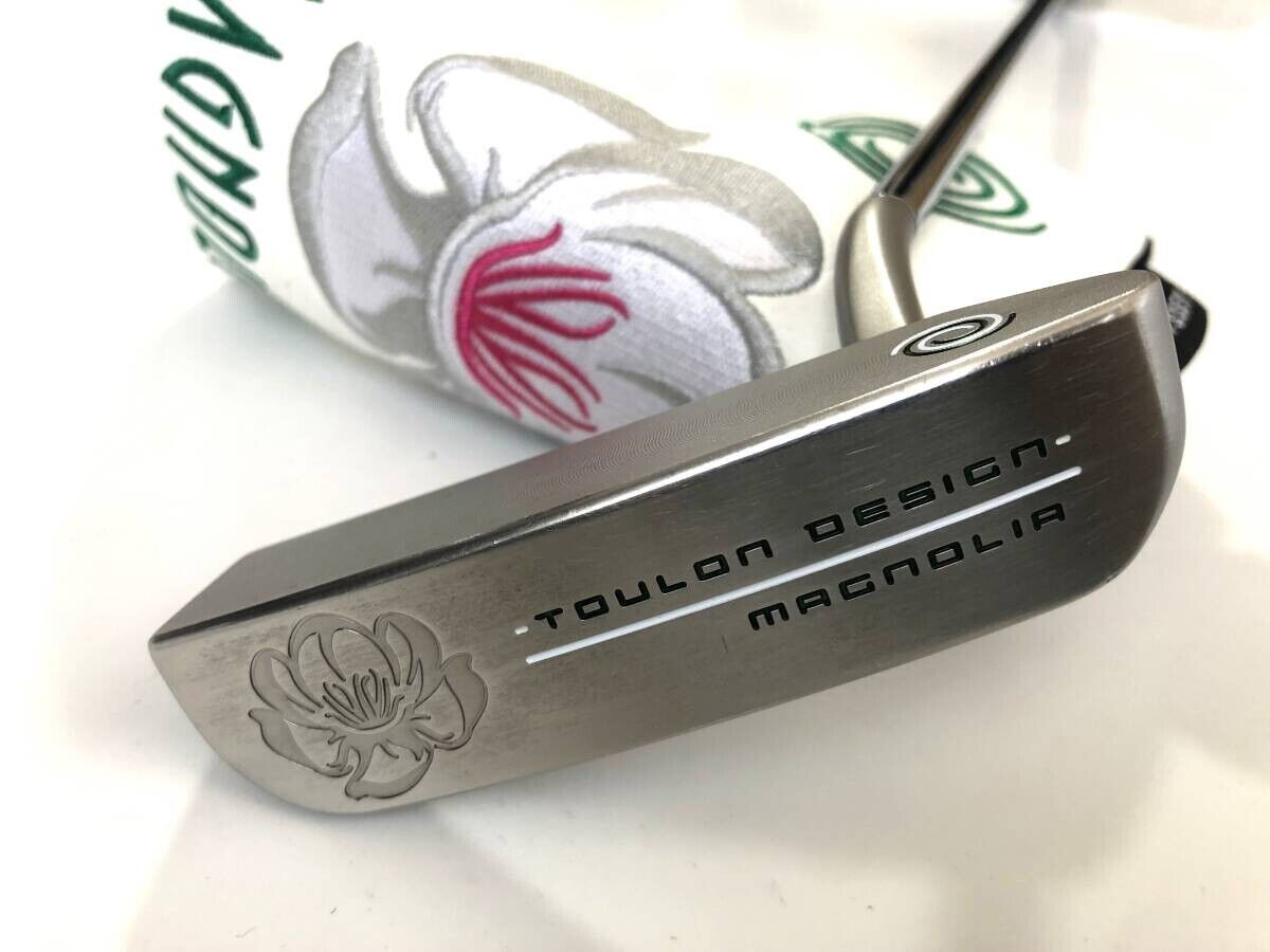 Odyssey TOULON MAJOR RUN MAGNOLIA 33 in Putter Right Handed With Head Cover