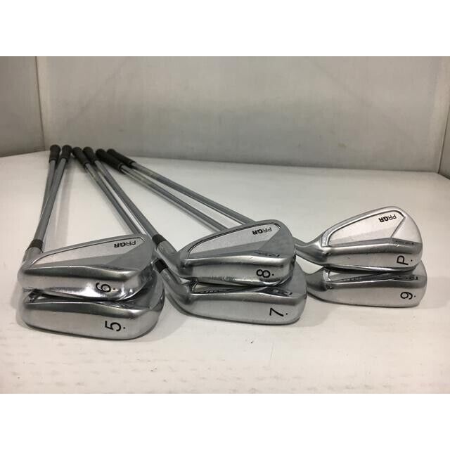 PRGR RS FORGED 6pcs 6-Pw Iron Set PRGR original M-43 Flex Stiff Right Handed