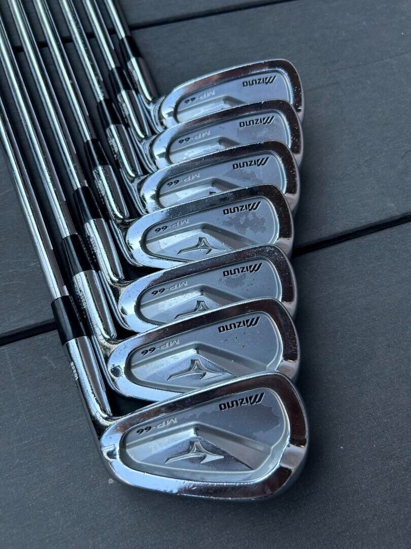 Mizuno MP-66 7pcs 4-Pw Iron Set N.S.PRO MODUS 3 SYSTEM 3 TOUR 125 Flex Stiff