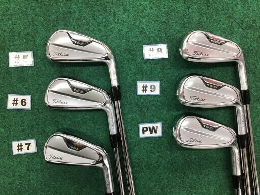 Titleist T200 2021 6pcs 5-Pw Iron Set N.S.Pro 880 AMC Flex Stiff Steel Shaft