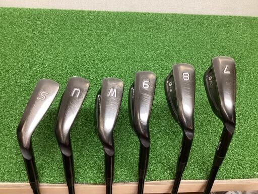 Ping G710 6Pcs 7-9+W+Uw+Sw Iron Set ALTA DISTANZA BLACK 40 Flex Regular