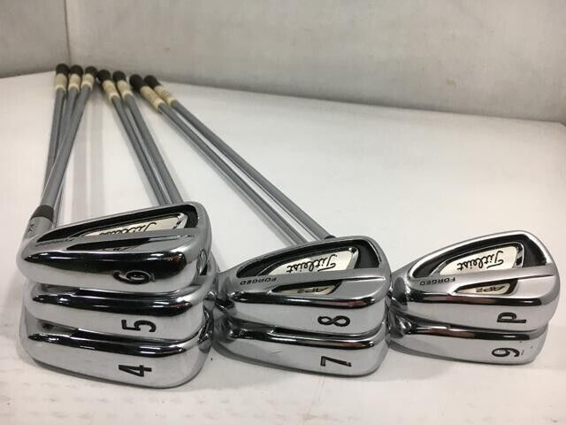 Titleist AP2 714 forged 7pcs 4-9-Pw Iron Set Dynamic Gold S200 Right Handed