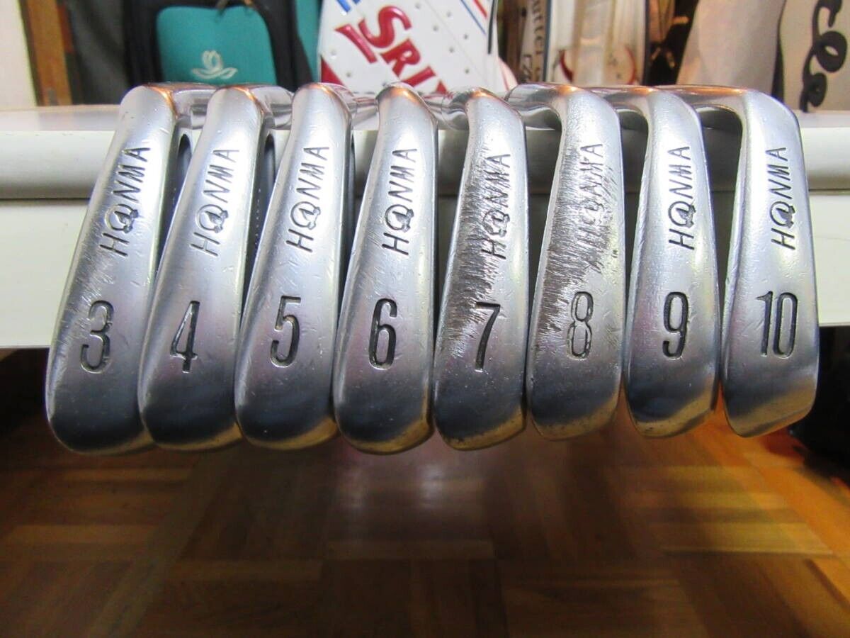 HONMA LB-708 H＆F CAVITY 8pcs 3-10 Iron Set NEW TITANUM CARBON M-40 Flex S-2