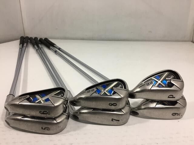 Callaway X22 6pcs 5-Pw Iron Set Flex Regular N.S.Pro 950GH