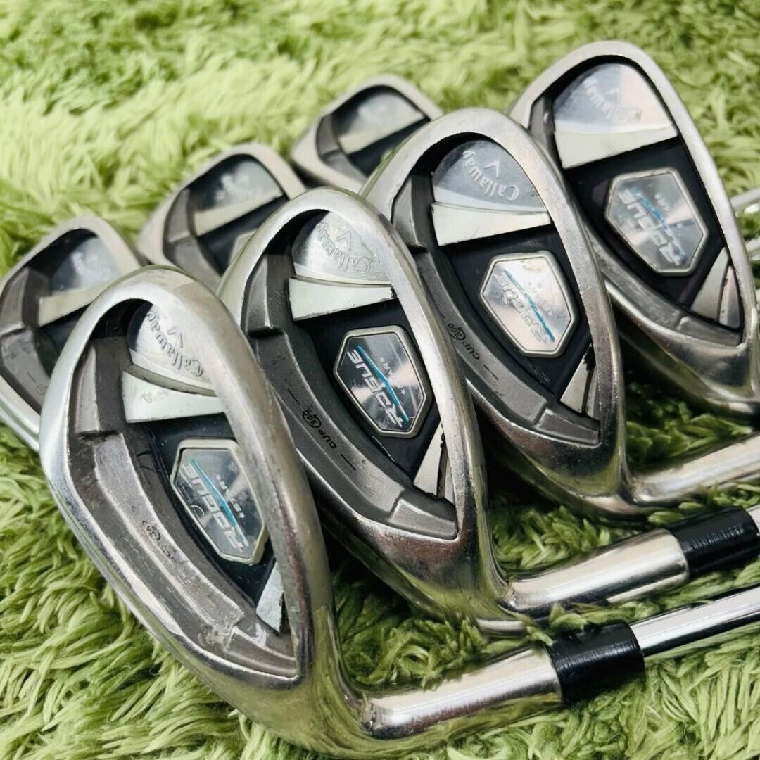 Callaway ROGUE STAR 7pcs 6-Pw-Aw-Gw Iron Set NSPRO ZELOS 7 Flex Stiff