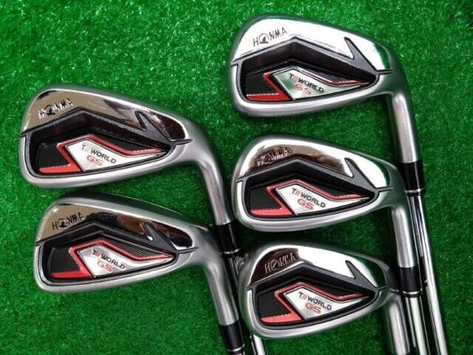 HONMA TOUR WORLD GS 5pcs 6-9-Pw Iron Set NS.PRO 950GH neo Flex Stiff RH