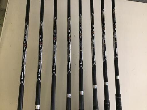 TaylorMade r7 CGB MAX 2007 8pcs 3-PW Iron Set RE-AX SUPERFAST 55 Flex Stiff