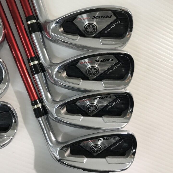 YAMAHA inpres RMX UD+2 7pcs 6-9+PW+AW+SW Iron Set BASSARA FS Flex Regular