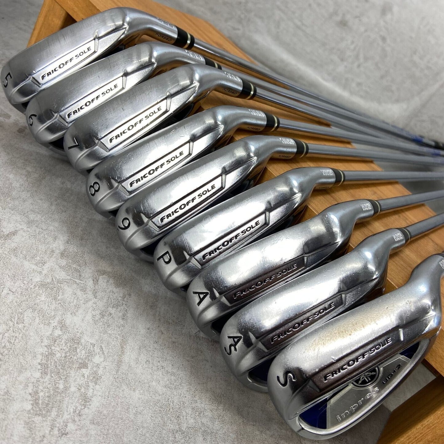 YAMAHA inpres UD+2 2016 9pcs 5-Pw-Aw-AS-Sw Iron Set N.S.PRO ZELOS 7 Flex Regular