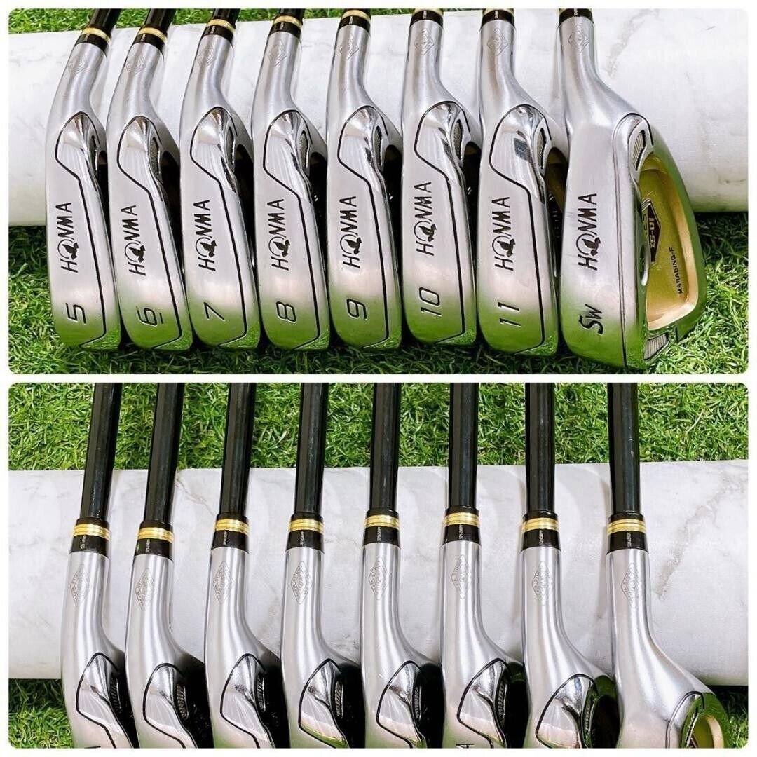 HONMA BERES IS-01 2011 8pcs 5-11+SW Iron Set ARMRQ6 45 2Star Flex Regular