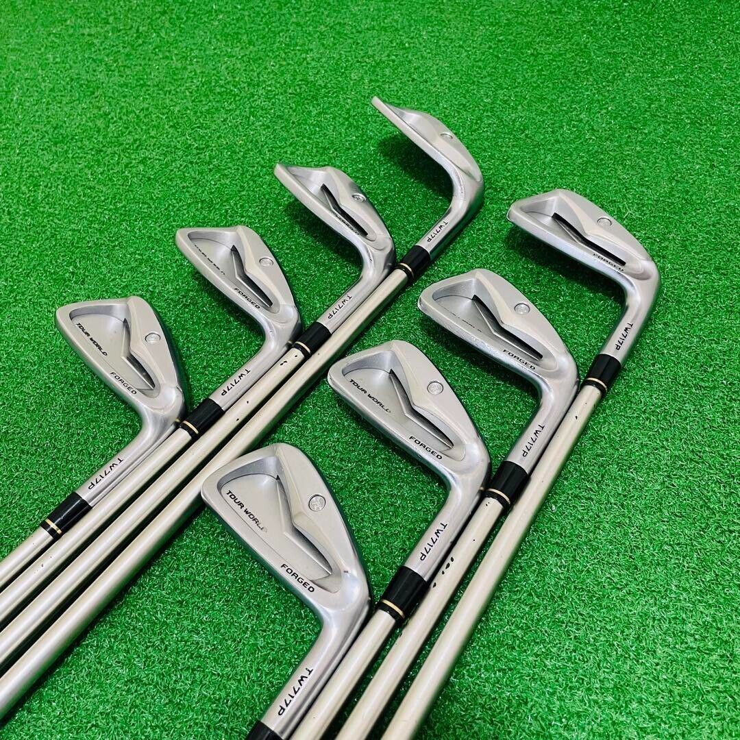 HONMA TOUR WORLD TW717P 8pcs 4-10-11 Iron Set VIZARD I550 Flex Stiff