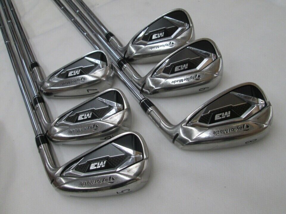 TaylorMade M3 2018 6pcs 5-PW Iron Set Dynamic Gold S200 Flex Stiff Steel Shaft