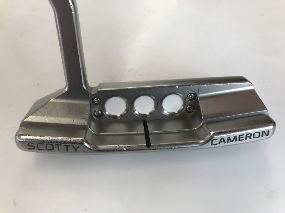 Scotty Cameron & CROWN Newport 33 in Putter Right Handed with Head Cover