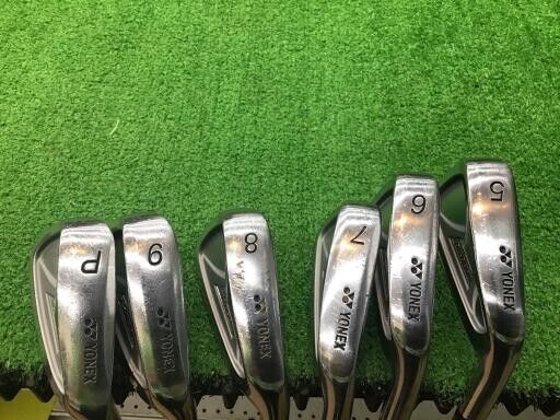 YONEX CYBERSTAR NANO V 6Pcs 5-9+Pw iron set N.S.Pro 950GH Flex Stiff