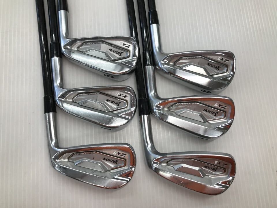 Dunlop SRIXON ZX5 Mk II 6pcs 5-Pw Iron Set RAUNE i60 Flex Regular