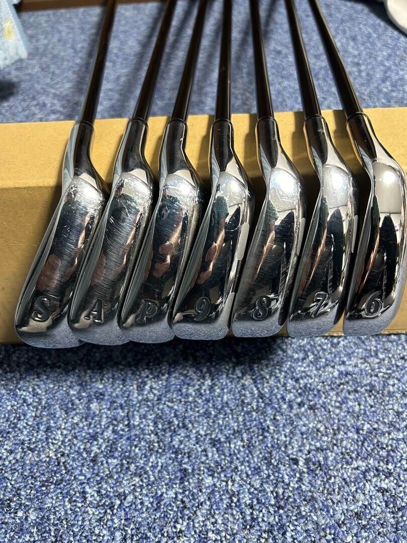 XXIO PRIME 7Pcs 6-9+Pw+Aw+Sw iron set SP300 Flex Stiff Regular