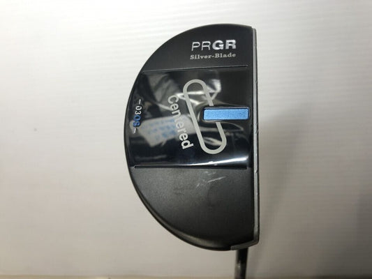 PRGR Silver-Blade Centered 03OS 34 in Putter Right Handed With Head Cover