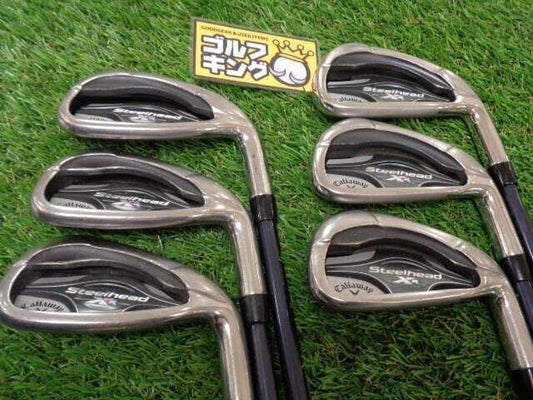 Callaway Steelhead XR 6pcs 5-9+Pw Iron Set XR Graphite Flex Regular Right Handed