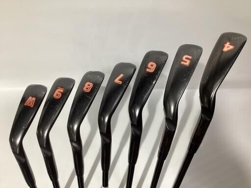 Ping G710 7Pcs 4-9+W Iron Set ALTA DISTANZA BLACK 40 Flex Regular