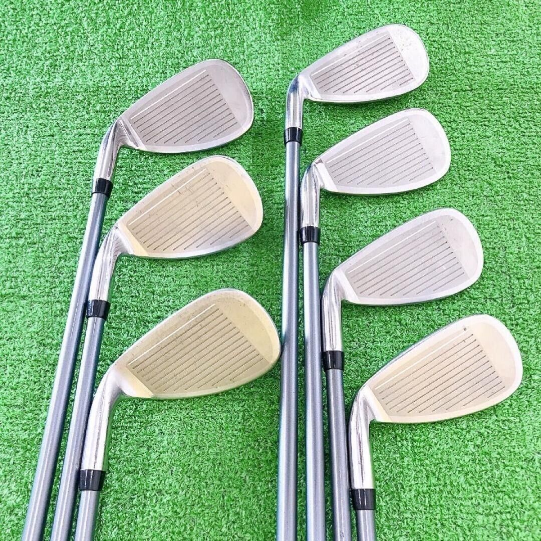 YAMAHA inpres Femina 2007 7pcs 5-Pw-Sw Iron Set TX-407i Flex Ladies