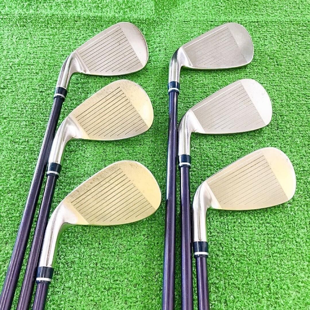 Globeride ONOFF 2012 6pcs 7-PW+AW+SW Iron Set SMOOTH KICK LP-412I Flex Ladies