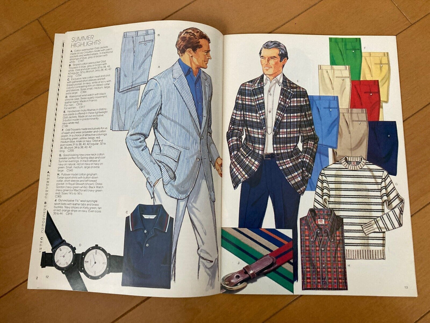 Brooks Brothers vintage catalog lot 1980's 1990's 2000's old fashion