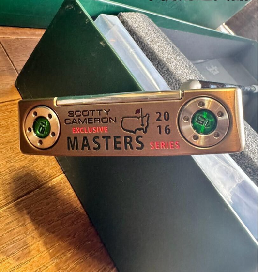 Scotty Cameron MASTERS NEWPORT 2.5 35 in 2016 Putter With Head Cover