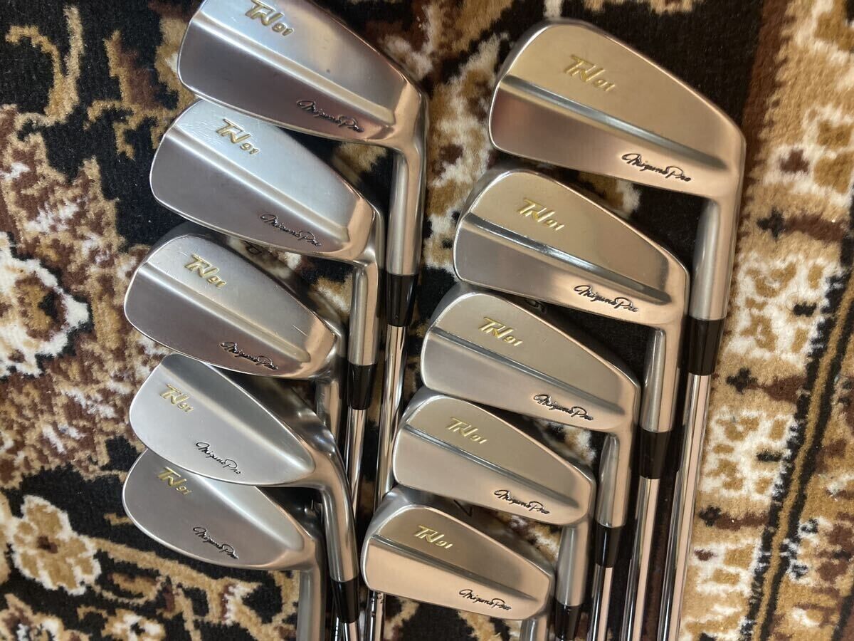 Mizuno Pro TN-91 10pcs 3-PW+FW+SW Iron Set Dynamic Gold S200 Flex Stiff