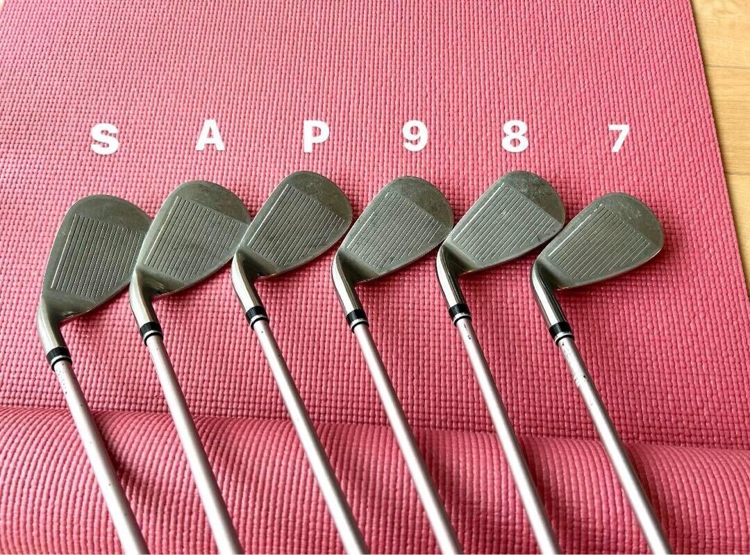 Dunlop XXIO 10 6pcs 7-Pw-Aw-Sw Iron Set MP1000 Flex Ladies