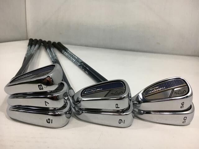 Callaway PARADYM MAX FAST 7pcs 6-Pw-50-56 Iron Set Speeder NX40 Flex Regular RH