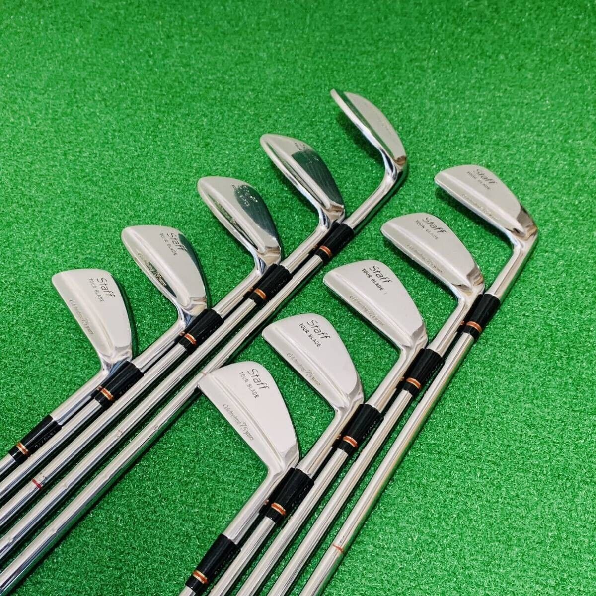 Wilson Staff TOUR BLADE 75years 9pcs 2-PW+SW Iron Set DG S400 Flex Stiff