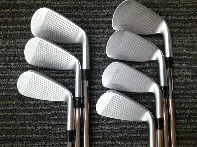 Lefty Mizuno JPX 921 HOT METAL 7pcs 4-Pw Iron Set Dynamic Gold 120 X100 Flex X