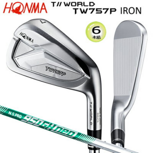 HONMA World 22 TW757P 6pc 5-Pw Iron Set N.S.PRO 950GH neo RH