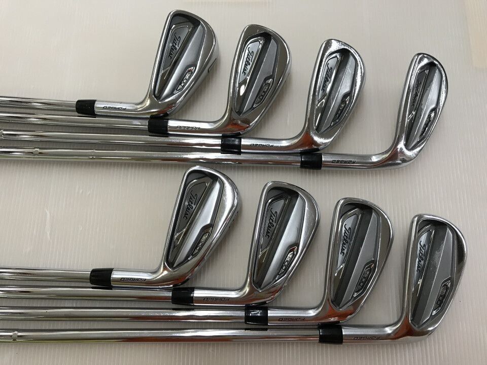 Titleist T100 2019 8pcs 3-Pw Iron Set AMT TOUR WHITE S200 Flex Stiff Steel Shaft