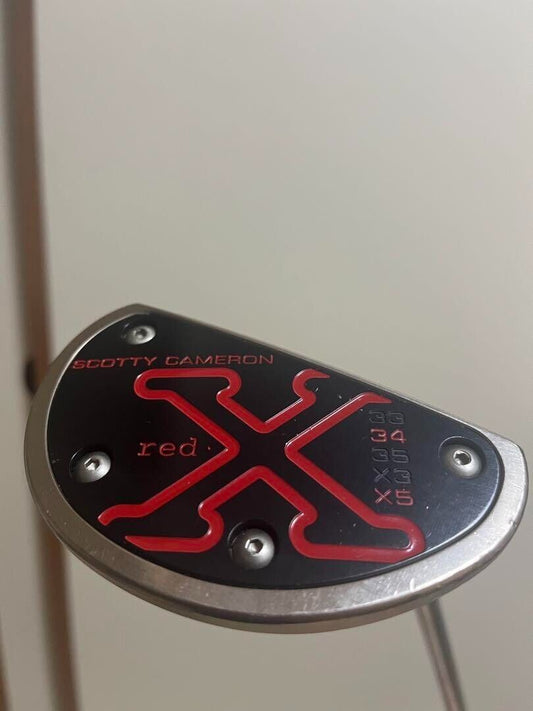 Scotty Cameron Red X5 34 in Putter Right Handed