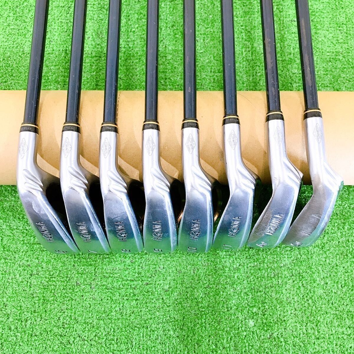 HONMA BERES MG702 2007 8pcs 6-11+AW+SW Iron Set ARMRQ B49 3Star Flex Regular