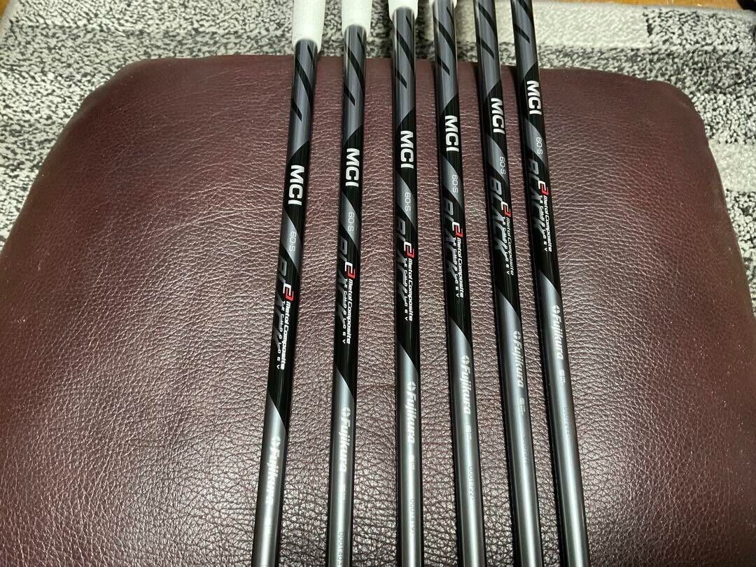 PING BLUEPRINT S 2024 6pcs 5-9+W Iron Set MCI BLACK 60 Flex Stiff Black Dot