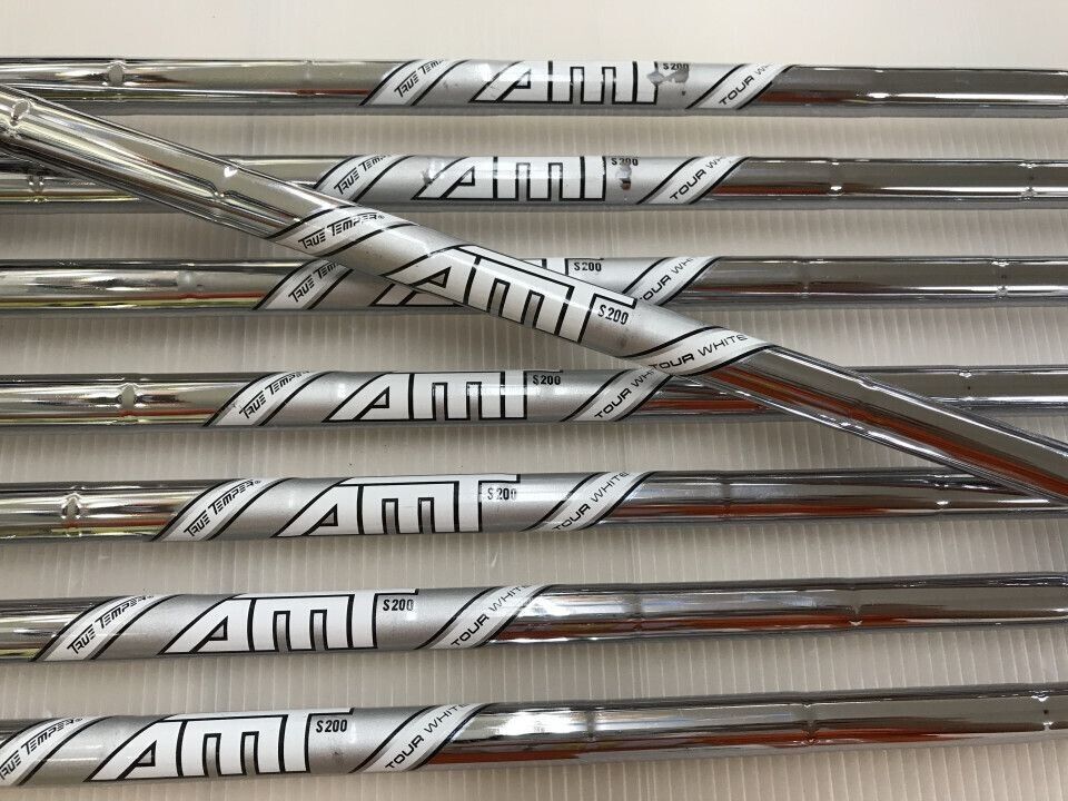 Titleist T100 2019 8pcs 3-Pw Iron Set AMT TOUR WHITE S200 Flex Stiff Steel Shaft