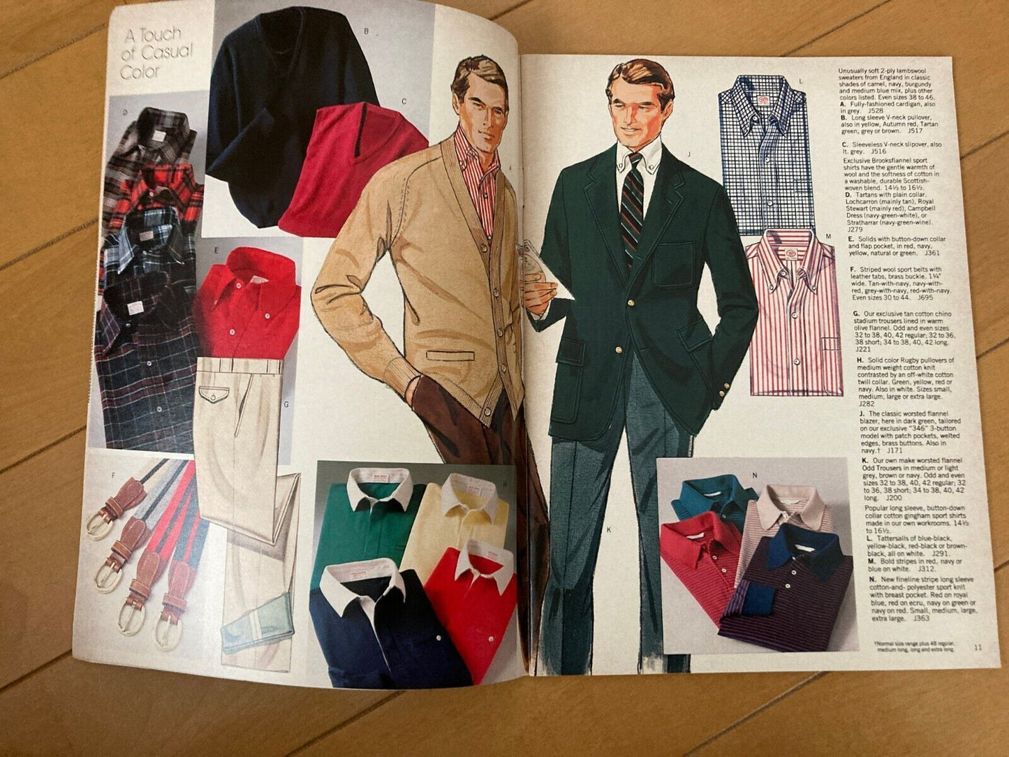 Brooks Brothers vintage catalog lot 1980's 1990's 2000's old fashion